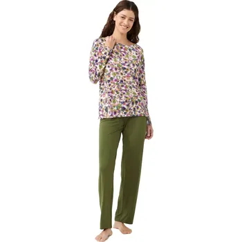 Dámská móda Dámské pyžamo Vamp s květinami 21064 velikost M