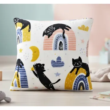 Polštář Dětský polštář CATTOS bílá 40x40 cm Varianta: Povlak na polštář, 40x40 cm