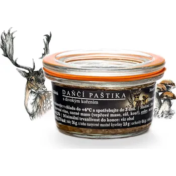 Mini Dančí paštika s divokým kořením | Via Delicia
