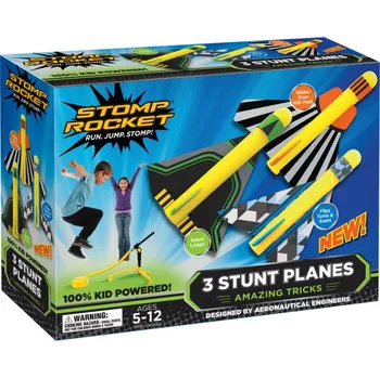 Hračka pro nejmenší Invento sada vystřelovacích raket Stomp Rocket