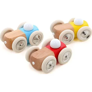 Dřevěná hračka Vilac Dřevěné autíčko GM žluté