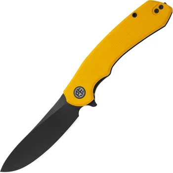 kapesní nůž Petrified Fish PFP12Waterspout 14C28N Blackstonewash Žlutá G10 PFP12YD