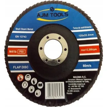 Brusný kotouč Lamelový brusný kotouč AJM Tools 125 mm zrnitost 40