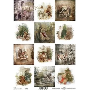 Umělecký papír Rýžový papír A4 - 1782 - dětské motivy