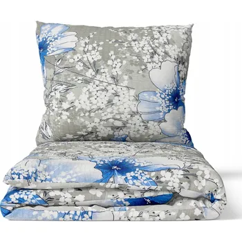 Povlečení KREPOVÉ POVLEČENÍ 160X200 VZOR BÍLÁ HRUBÁ POLSKÁ