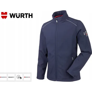 PRACOVNÍ BUNDA SOFTSHELL WURTH MODYF CITY TMAVĚ MODRÁ VEL. XXL