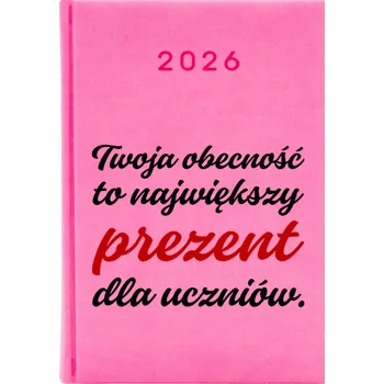 Kalendář Knižkový kalendář 2026 A5 FunnyCase růžový