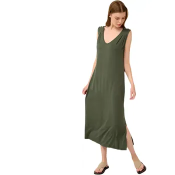 Dámské šaty Letní šaty Vamp bez rukávů z viskózy 22514 green ivy velikost XL