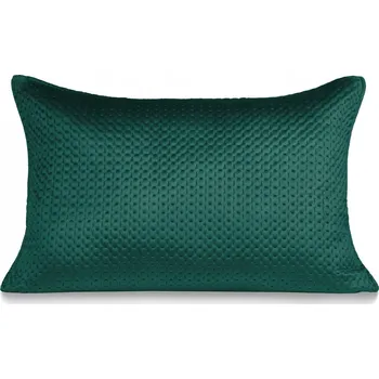 Obraz VELUROVÝ DEKORAČNÍ POVLEK NA POLŠTÁŘ MAYA 50x70 cm TMAVĚ ZELENÝ
