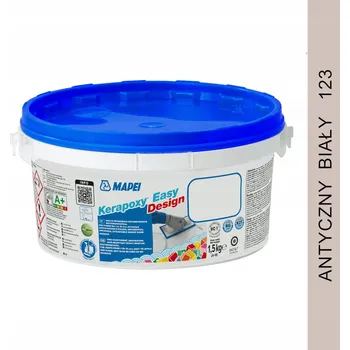 Spárovací hmota Epoxidová spárovací hmota Mapei šedá 123, antická bílá, 1,5 kg