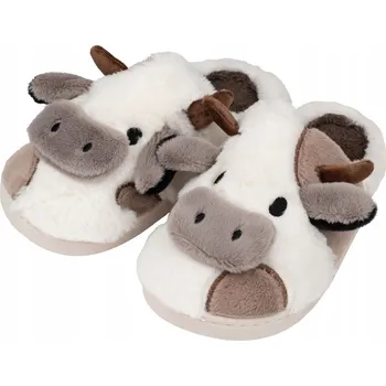 Dámské pantofle Dámské teplé PANTOFLE BAMBOŠE vel. 38-39