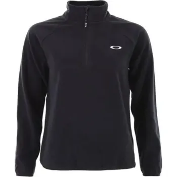 Dámská mikina Oakley dámská mikina Ridge 1 Zip Fleece Blackout | Černá | Velikost XL