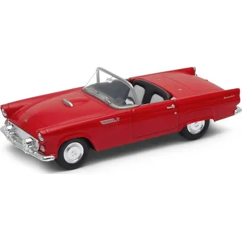 autíčko Welly Ford 1955 Thunderbird 1:34 červený