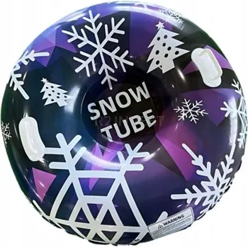 KLOUZAČKA NAFUKOVACÍ SÁŇKY KLOUZÁK KRUH PNEUMATIKA NA SJEŽDOVÁNÍ SNĚHOVÁ VLOČKA