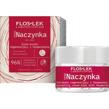 Pleťový krém Víceúčelový krém na obličej Flos-Lek stopNACZYNKA na noc 50 ml