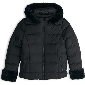 GATE Dámská zimní bunda s kožešinou 42 625-0445/89 Černá 42