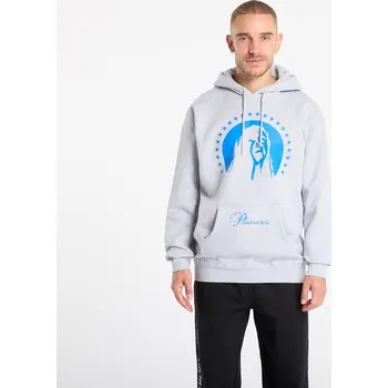 Pánská mikina Mikina PLEASURES Critic Hoodie Heather Grey M
