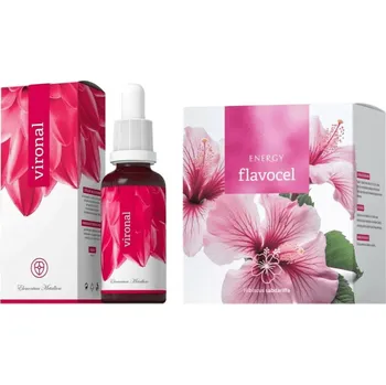 Přírodní produkt Energy Vironal 30 ml + Flavocel 150 tablet (klubova cena) KLUBOVÁ CENA: jsem členem (číslo zák. karty uveďte do poznámky pro prodejce)