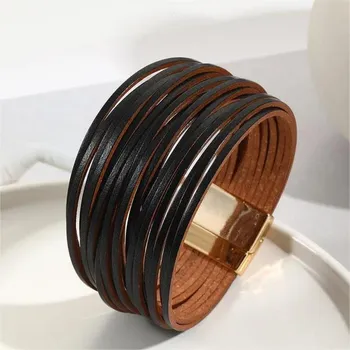 Náramek IZMAEL Dámský náramek KO 38710 Černá KP38710