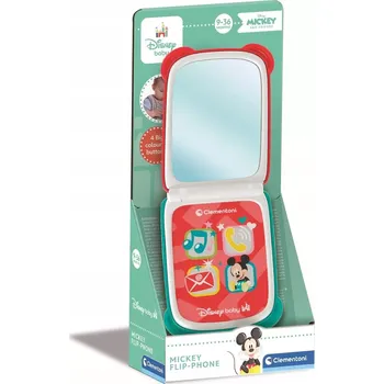 Hračka pro nejmenší Clementoni Baby Mickeyho skládací Smartphone