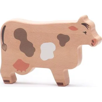 Dřevěná hračka Bajo Venkovská farma - kravička