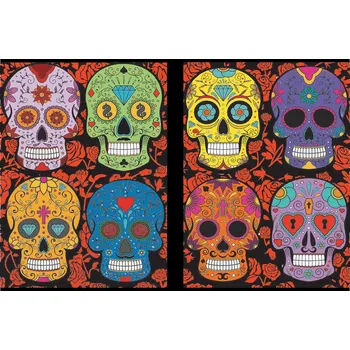 RC model ostatní Colorvelvet Sametové desky Lebka