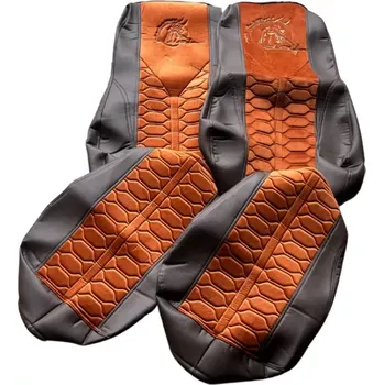 Ochranný autopotah Potahy sedadla DAF XG, XG+ a XF Hnědé