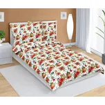 Dětské vánoční povlečení Bellatex Vánoce hvězda 140x200 + 70x90 cm (České bavlněné povlečení na jednolůžko)