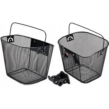 Košík na láhev Přední košík na kolo 3T s automatickým držákem, plastový