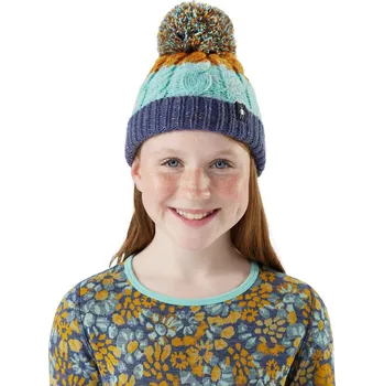 Čepice SMARTWOOL Kids Isto Beanie, Nightfall Blue velikost: LXL