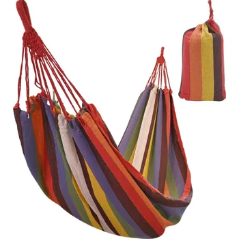 Houpací síť ZAHRADNÍ HAMAKA 1 OSOBA 200x80CM S POUZDREM 1064000