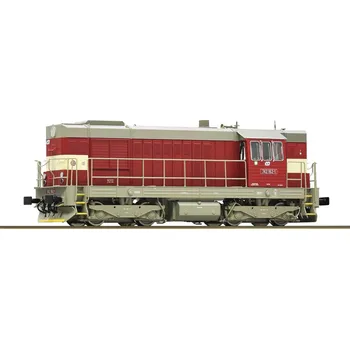 Vláček a vláčkodráha Roco Dieselová lokomotiva 742 162-1, ČD, digitální - 7310014