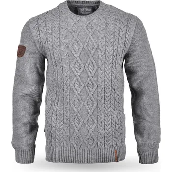Pánský svetr Thor Steinar - pánský svetr Grynsk grau-melange Barva: šedá melange, Vel: XL