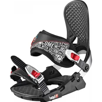 Vázání na snowboard Head P Three 4D Speeddisc M EU 39,5-43 - červené + DÁREK + Doprava ZDARMA