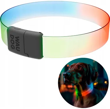 Obojek pro psa Svítící obojek pro psa Waudog, univerzální velikost