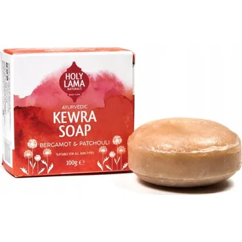 Mýdlo Kokosové mýdlo Kewra s bergamotem a pačuli 100g Holy Lama Natural