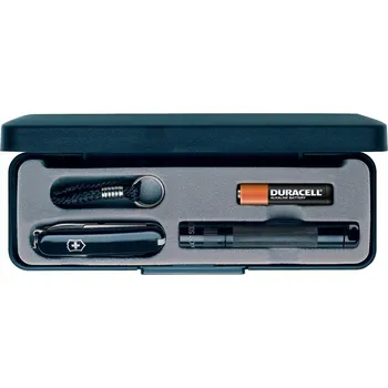 Zabezpečení domácnosti Maglite Solitaire & Victorinox Black