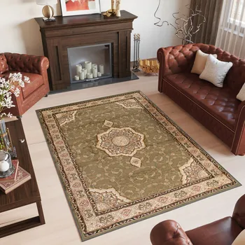 Koberec Moderní koberec Kemesey - orient 3 - zelený Rozměr koberce: 70x140 cm