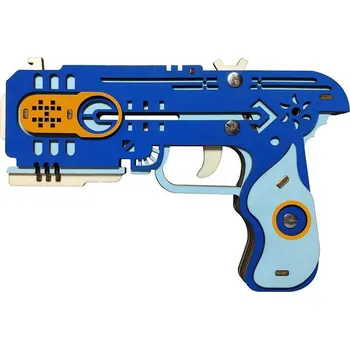 3D puzzle Woodcraft construction kit | Woodcraft Dřevěné 3D puzzle Zbraň na gumičky Lovec draků