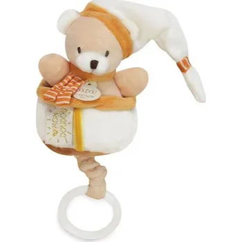 Doudou et Compagnie Paris | Doudou Plyšová hudební hračka 20 cm medvěd