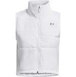 Dámská zimní vesta Under Armour LAUNCH INSULATED VEST W bílá 1378502-100 - L | UK 12 | US 13