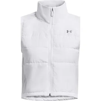 Dámská vesta Dámská zimní vesta Under Armour LAUNCH INSULATED VEST W bílá 1378502-100 - L | UK 7,5 | US 10