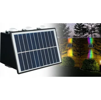 Venkovní osvětlení Venkovní nástěnné svítidlo Decorya černé, integrovaný LED zdroj 6 W