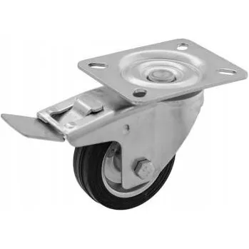 Pojezdové kolečko Otočné kolečko s brzdou, průměr 125 mm