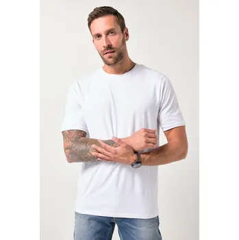 Pánské tričko JP1880, Plus size Tričko JP880 FLEXNAMIC®, krátké rukávy, do 8XL pro plnoštíhlé nadměrná velikost, 840260200-1455, bílý, 6XL, Plus size oblečení, Oblečení pro vysoké muže, Nadměrné velikosti, Oblečení pro plnoštíhlé.