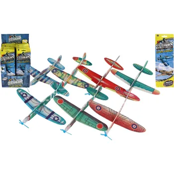 Doplněk pro dětské hřiště Teddies Letadlo házecí pěnové 18 cm mix druhů v sáčku (1 ks)
