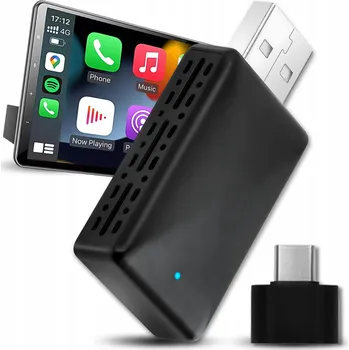 Bluetooth adaptér Bezdrátový adaptér Slayo pro Android Auto a CarPlay (USB)
