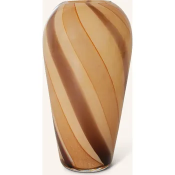 Váza Hkliving Váza Dulce, světle hnědá / hnědá