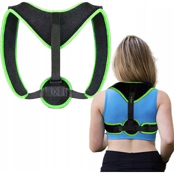 Korektor držení těla černý vel univerzální