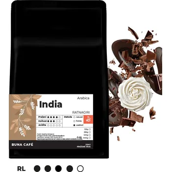 Káva BUNA CAFÉ India, Ratnagiri, RL45, 250g